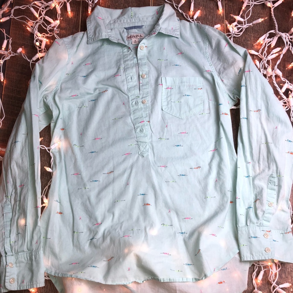 Long sleeve button down shirt